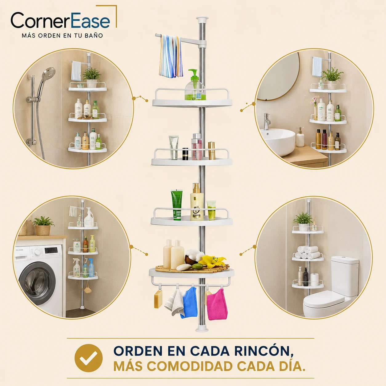 CornerEase - Más orden en tu baño