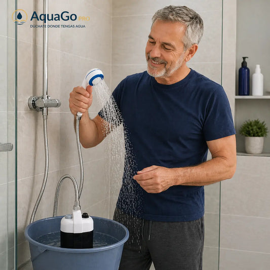 AquaGo Pro - Tu plan B para ducharte en días de emergencia