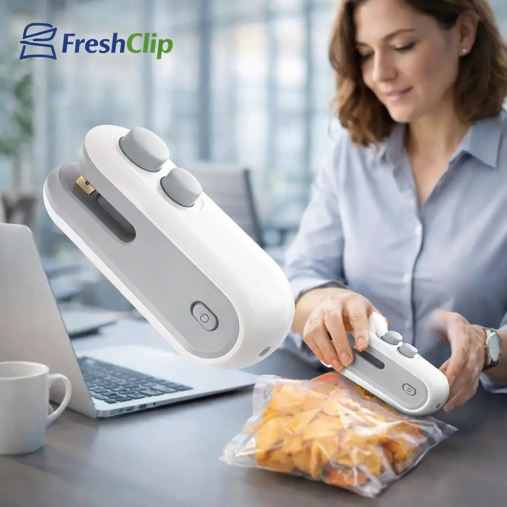 FreshClip - Cierra y conserva tus alimentos en segundos sin complicarte