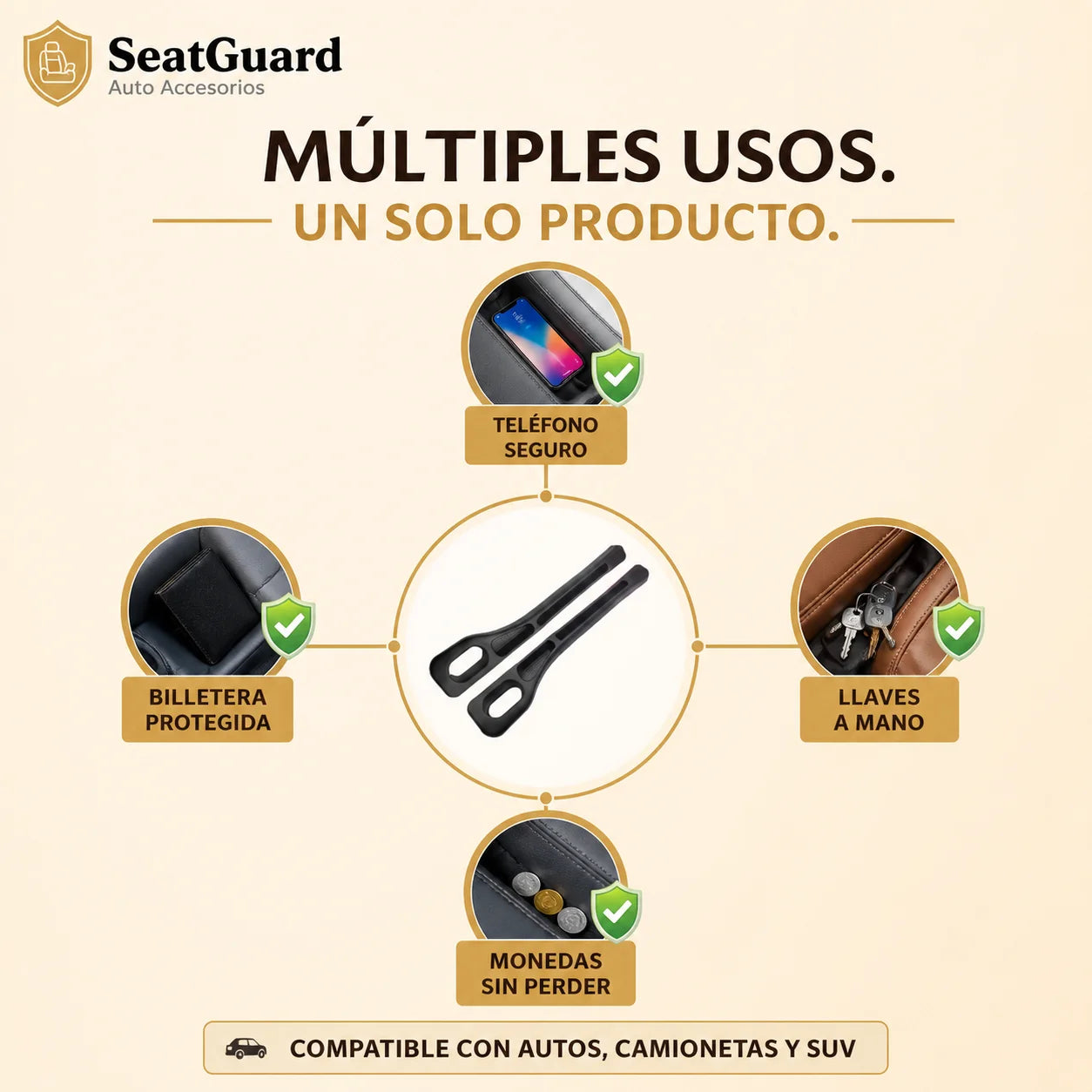 SeatGuard - Mantén tus cosas a mano