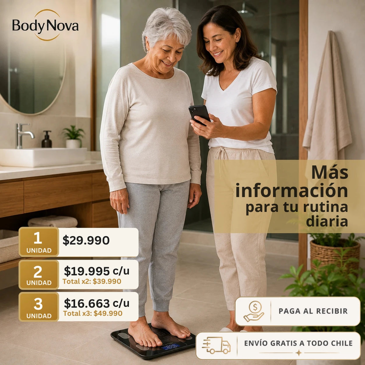 BodyNova – Control inteligente de tu composición corporal.