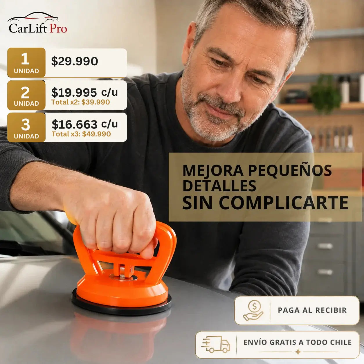 CarLift Pro - Ayuda a sacar abolladuras menores