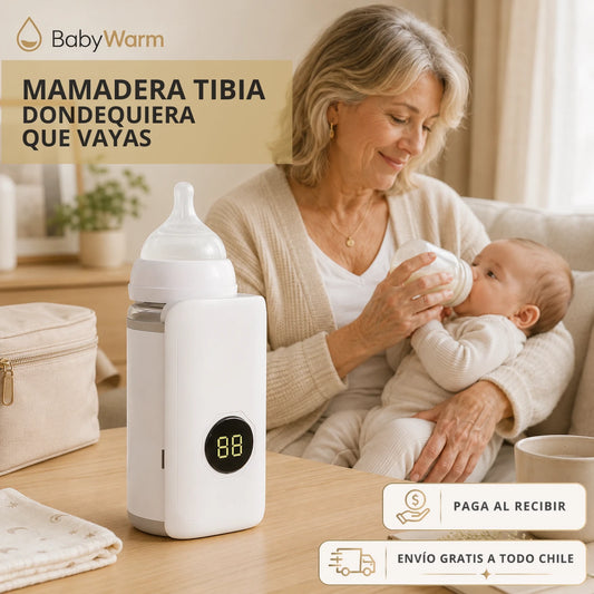 BabyWarm – Más comodidad al alimentar a tu nieto o bebé fuera de casa.