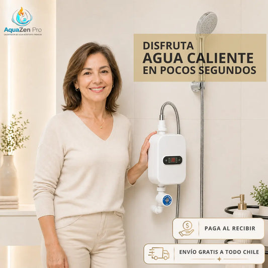 AquaZen Pro 💦 Agua caliente al instante, sin esperas