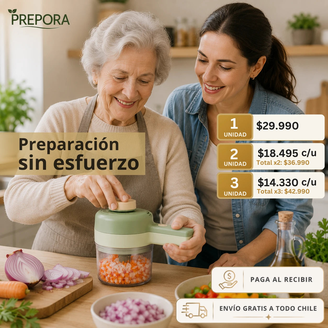 Prepora - Prepara ingredientes fácilmente
