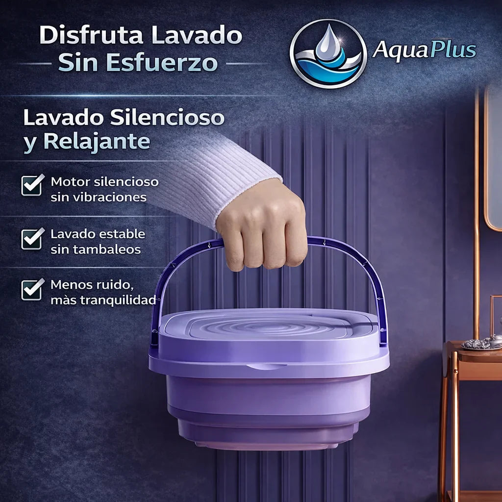 AquaPlus - Ropa limpia donde estés, sin ocupar espacio