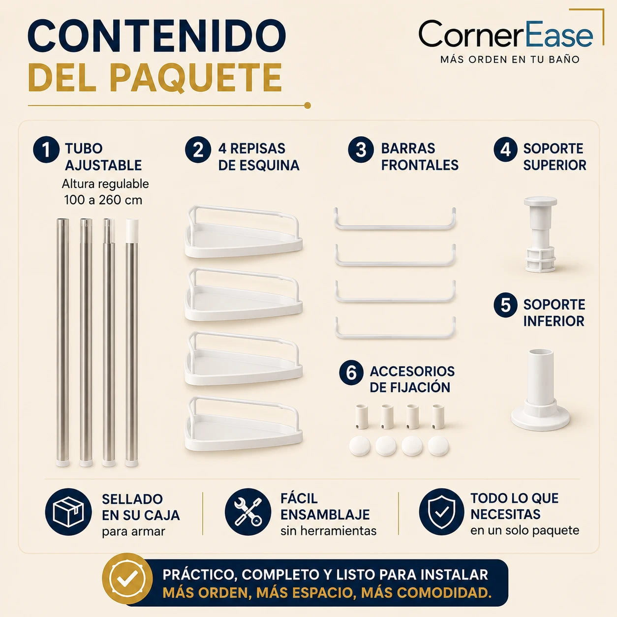 CornerEase - Más orden en tu baño