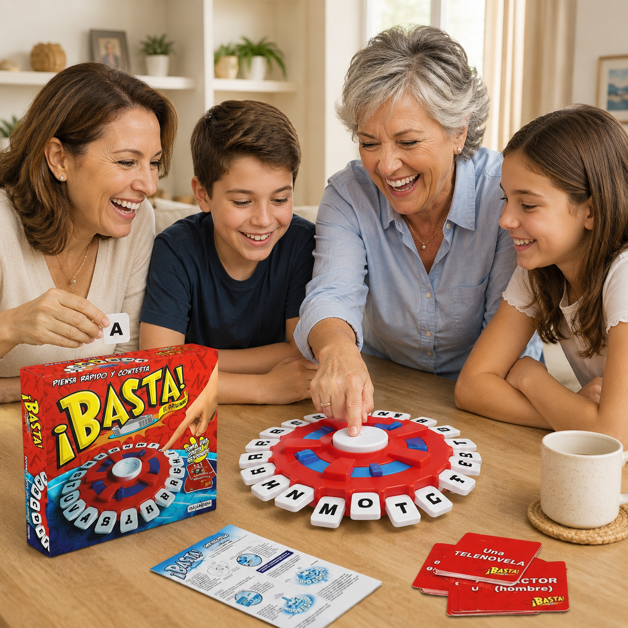 Juego de Mesa Familiar ¡Basta!