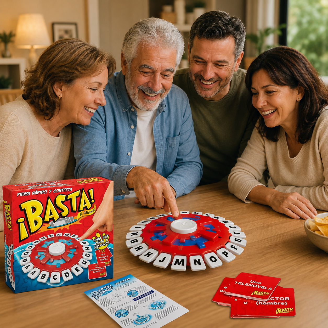 Juego de Mesa Familiar ¡Basta!
