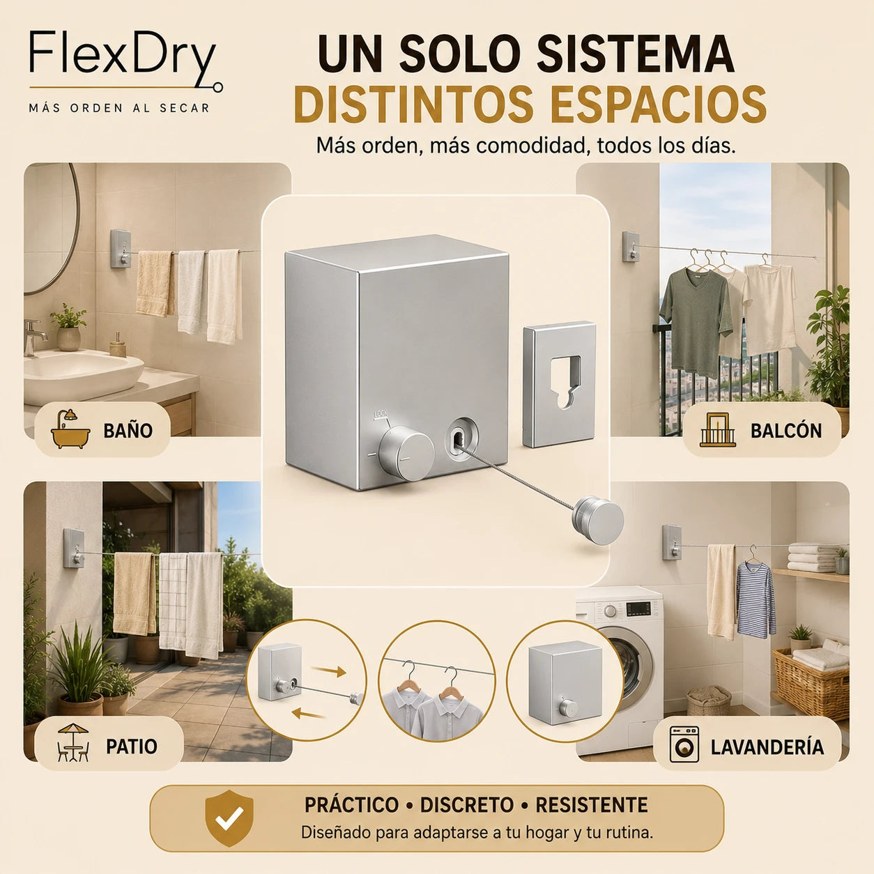 FlexDry – Más orden al secar