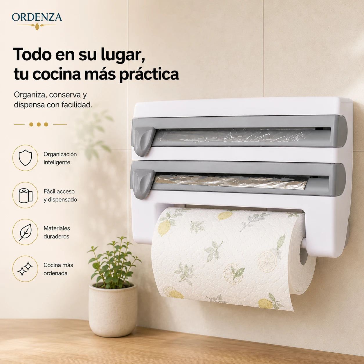 Ordenza -  Dispensador de papel