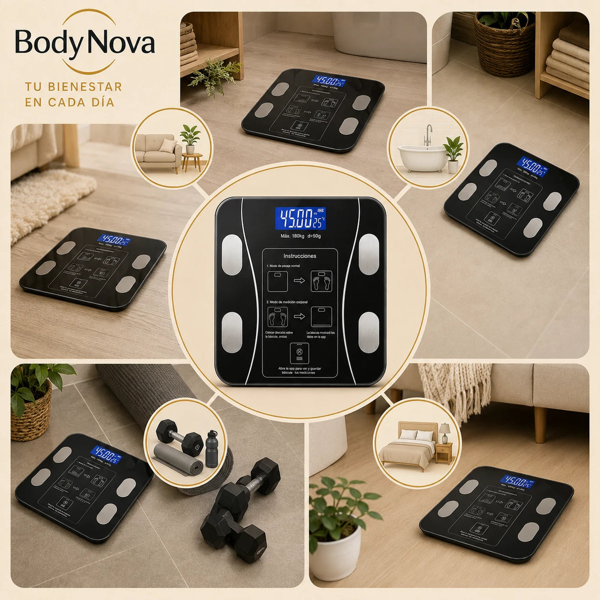 BodyNova – Control inteligente de tu composición corporal.