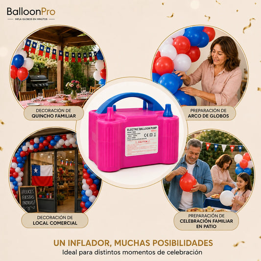 BalloonPro - Infla globos en minutos en estas Fiestas Patrias!