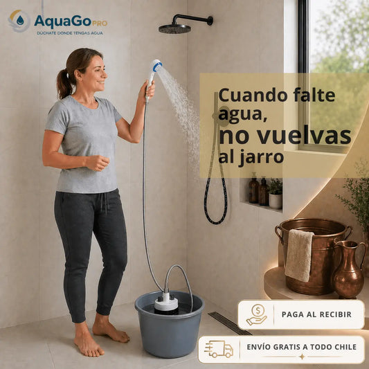AquaGo Pro - Tu plan B para ducharte en días de emergencia