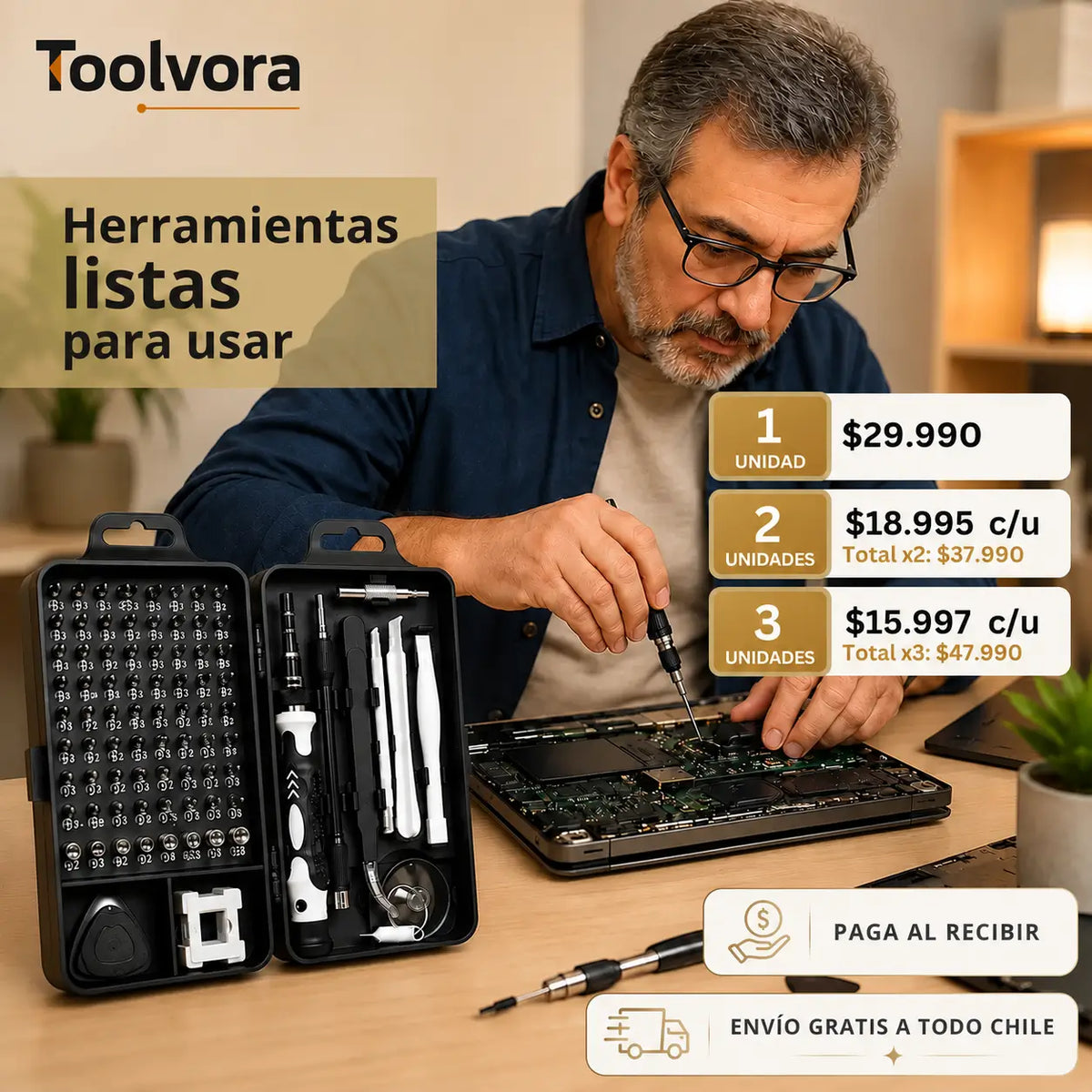Toolvora – Precisión para cada reparación